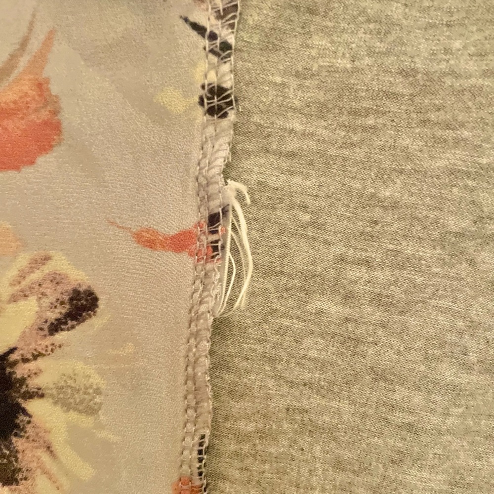 Purple Floral Tank Top - Picture 3 of 5